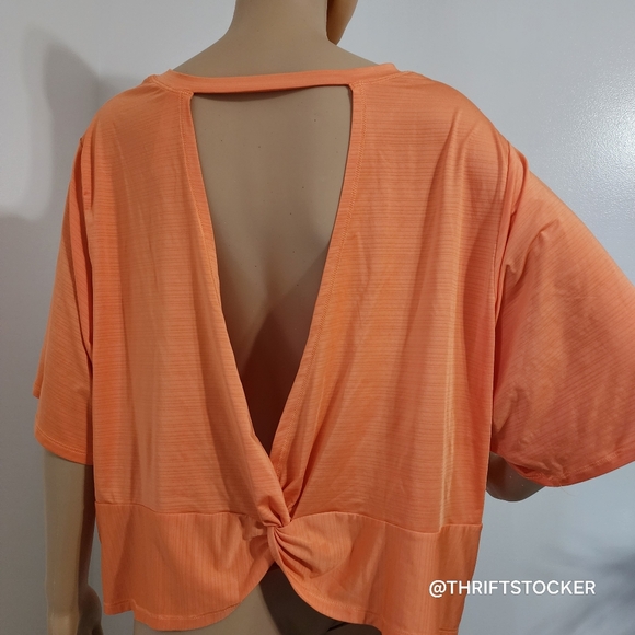 Orange Fabletics Workout Tank - Picture 2 of 5